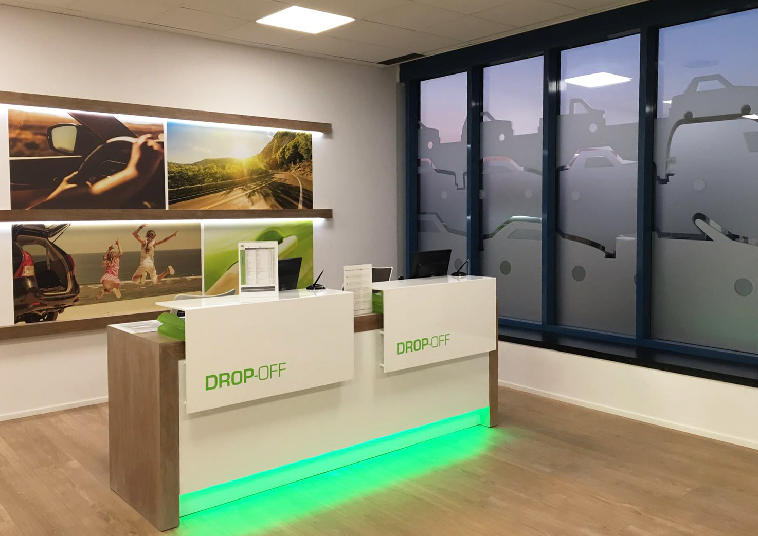 OK Mobility at Barcelona Airport with Clarify Car Hire Clarify Car Hire